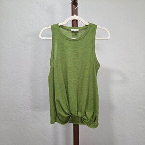 La Miel Knot Front Sleeveless Summer Top